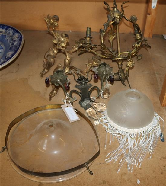 French wall lights etc